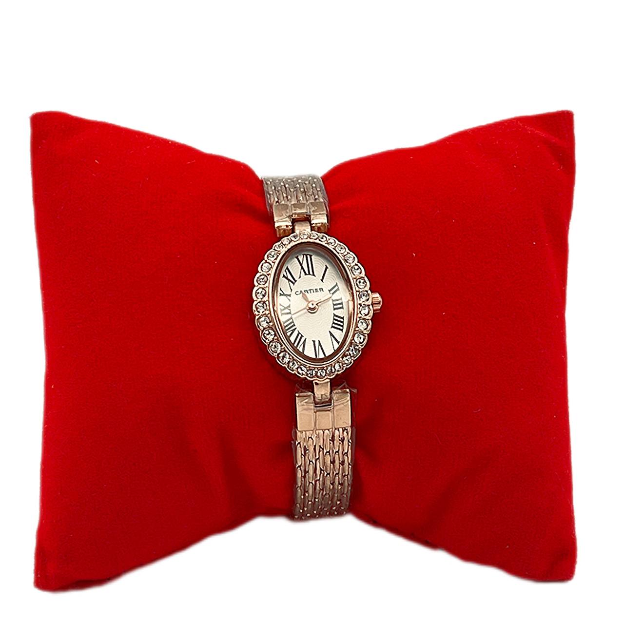 ساعت طرح کارتیر نگین دار