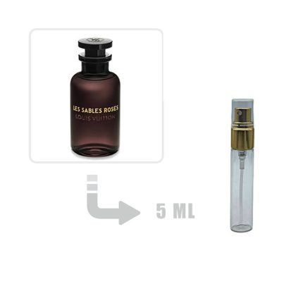 دکانت عطر ادکلن لویی ویتون لس سیبل رُزز 5 میل اصلی | Louis Vuitton Les Sables Roses 5ml