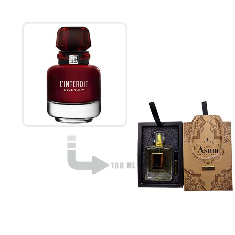 عطر ادکلن جیونچی له اینتردیت رژ زنانه ادو پرفیوم 100 میل اشدی | Givenchy L’Interdit Rouge for Woman EDP Ashdi 100ml