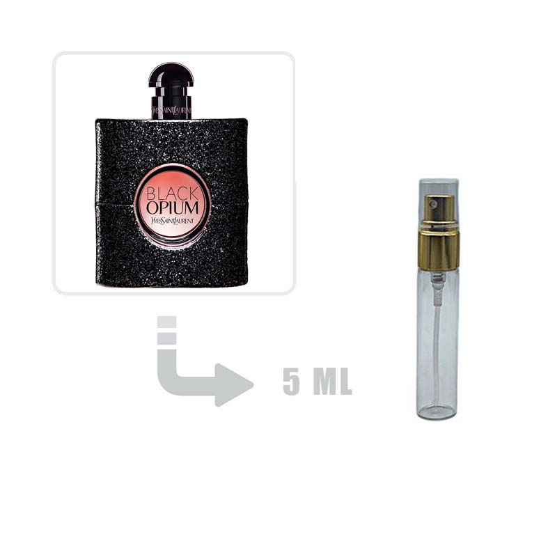 دکانت عطر ادکلن ایو سن لورن بلک اپیوم زنانه (ادوپرفیوم) 5 میل اصلی | Yves Saint Laurent Blank opium EDP for Woman 5ml