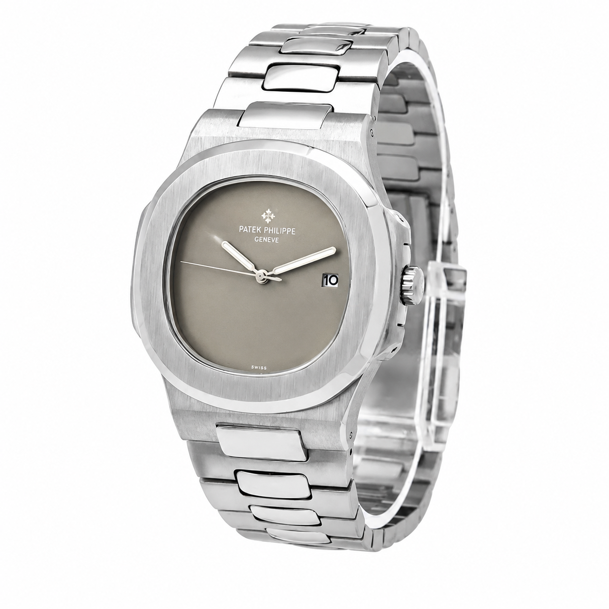 ساعت مردانه پتک فیلیپ | مدل Patek 6058-G | سیلور صفحه طوسی مهندسی