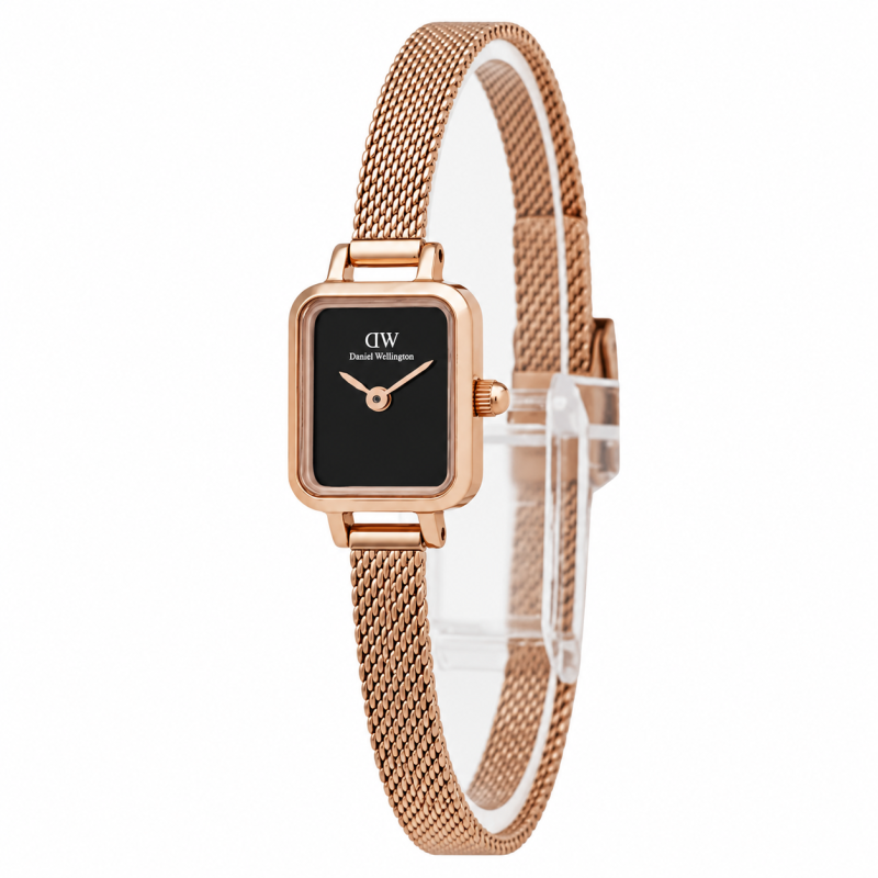 Rose Gold Mesh Watch on Display | اشدی