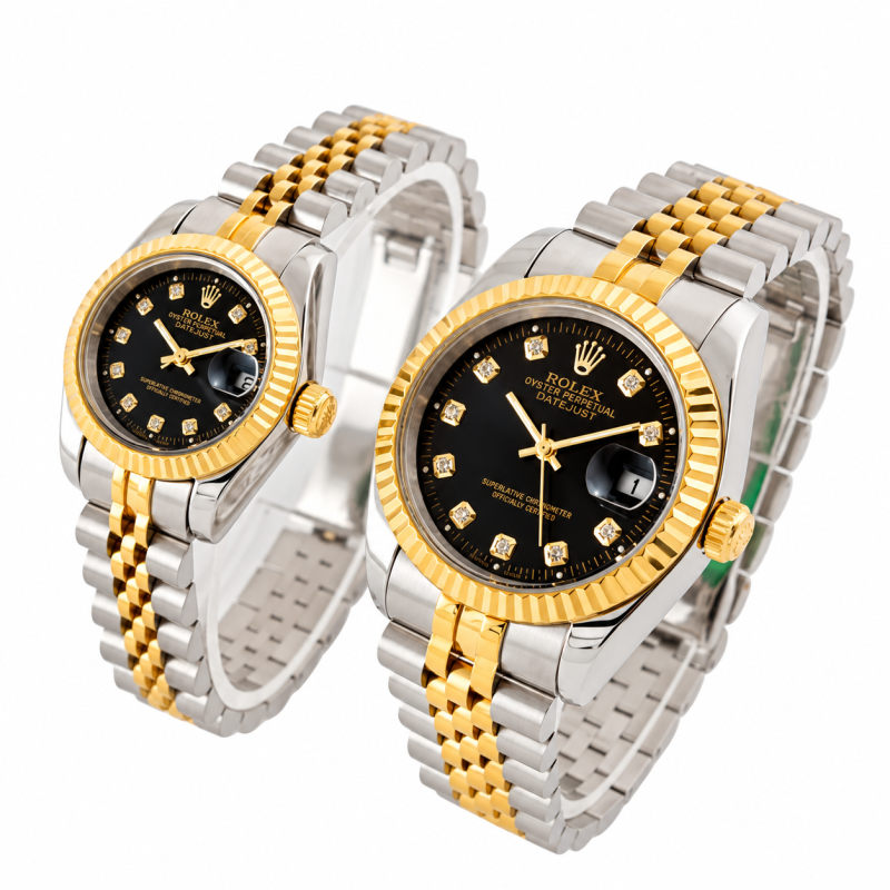 Two Tone Luxury Watches on White | اشدی